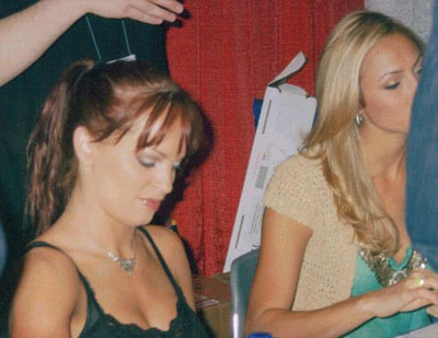 Christy Hemme, Stacy Keibler