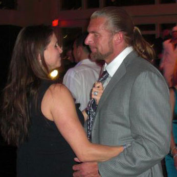 Stephanie McMahon & Triple H at John Cena's Wedding