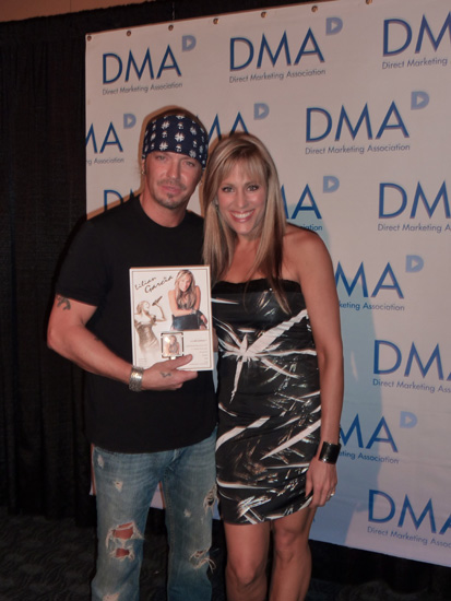 Bret Michaels (left), Lilian Garcia (right)