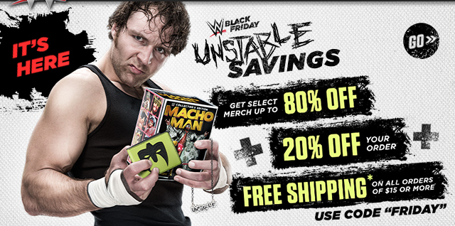 WWE Black Friday Deals