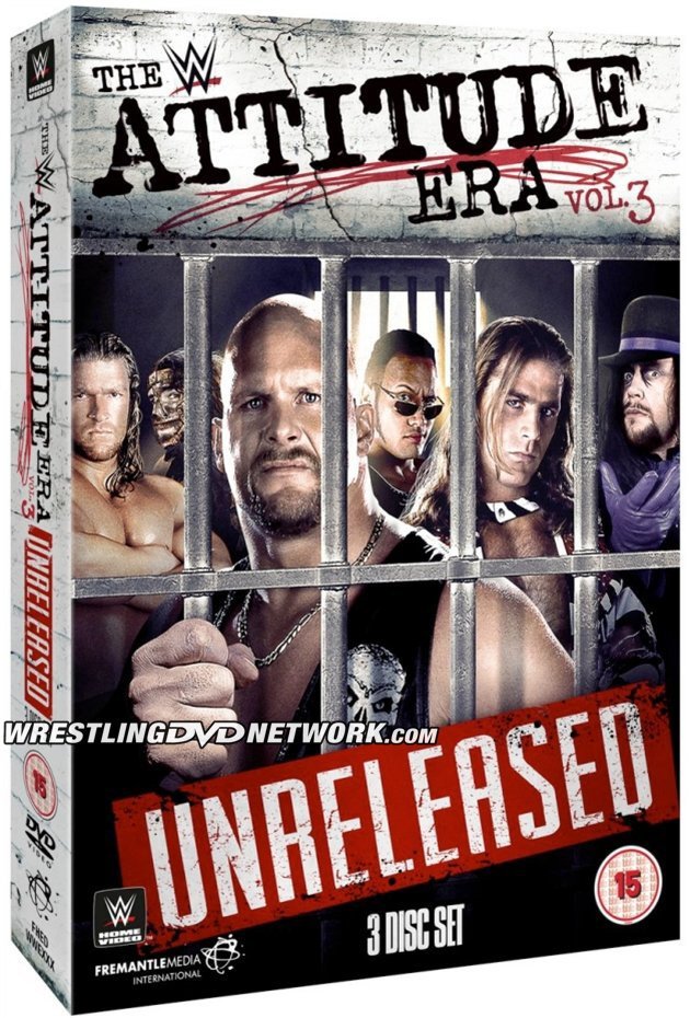 wwe attitude era 3 dvd