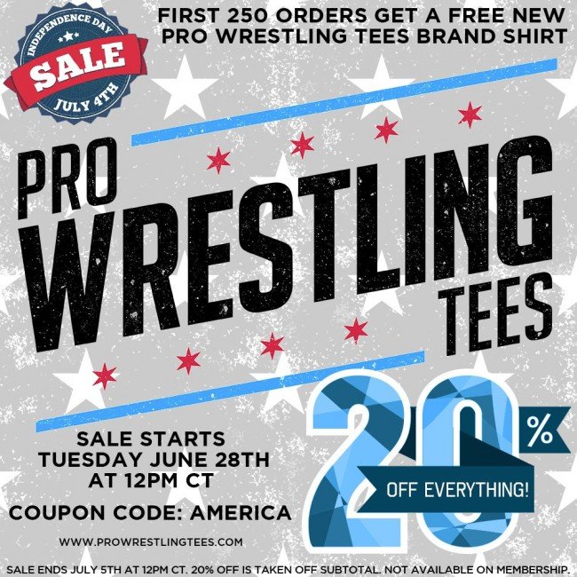 pro wrestling tees