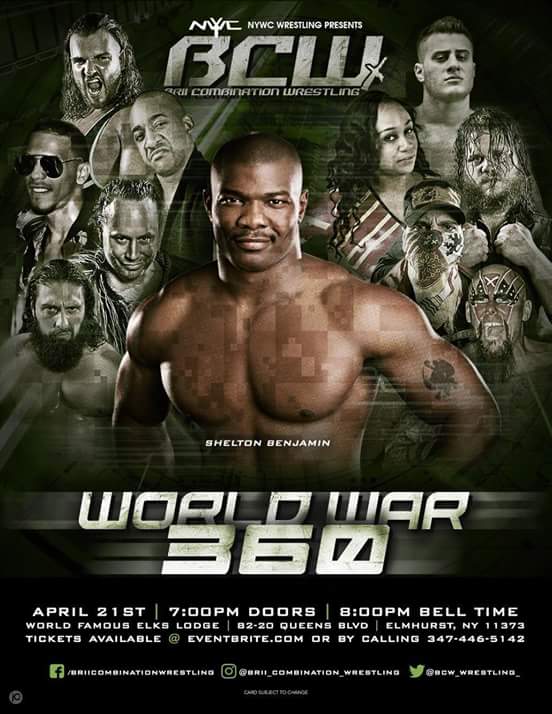 shelton benjamin BCW