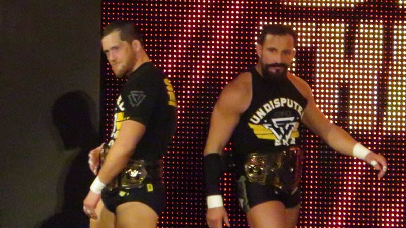 The Undisputed Era's Kyle O'Reilly and Bobby Fish