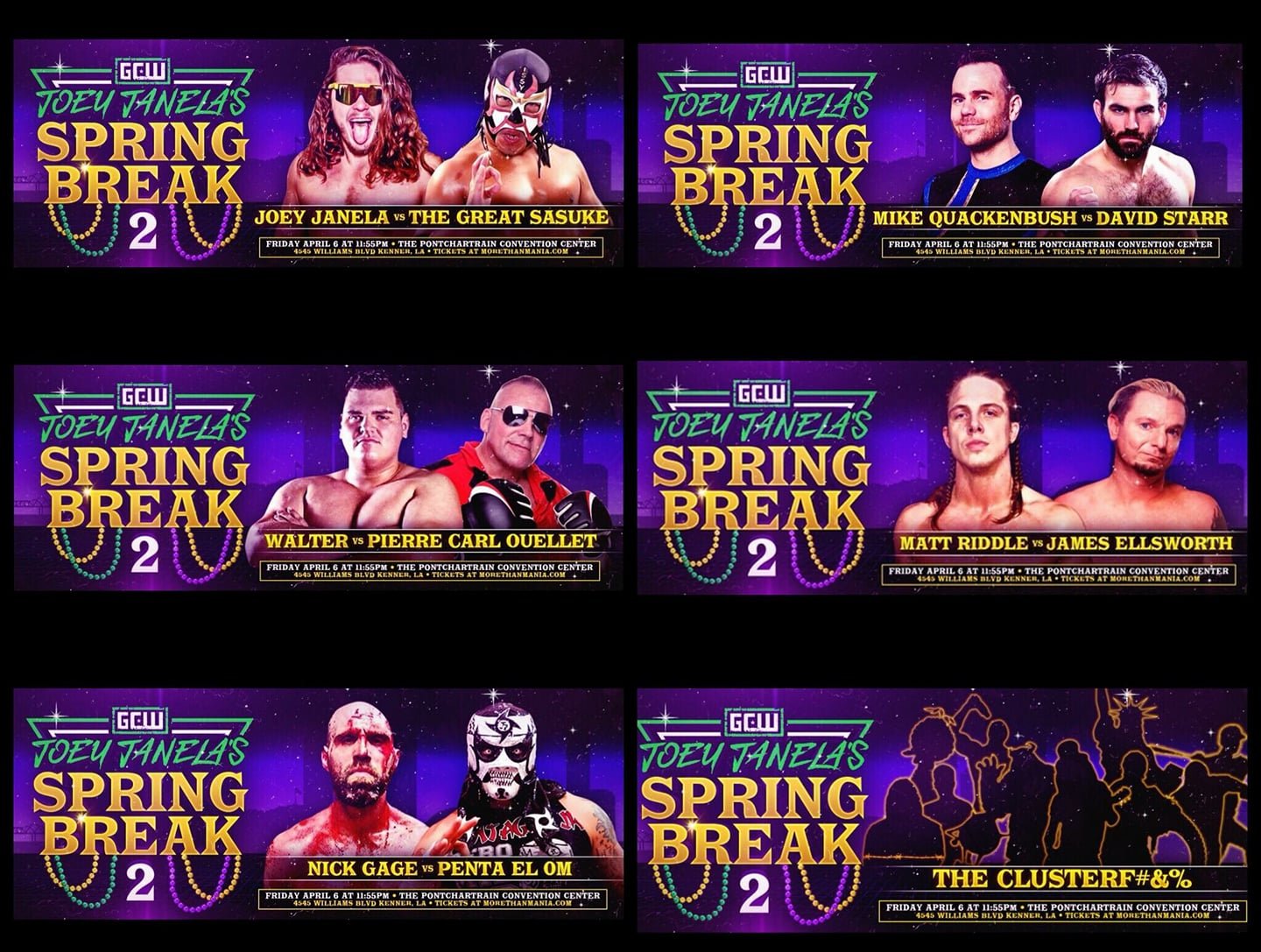 Joey Janela’s Spring Break 2 Preview & Discussion: Janela v Sasuke, Riddle v Ellsworth, PCO v Walter, More