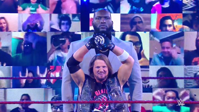 AJ Styles Jordan Omogbehin