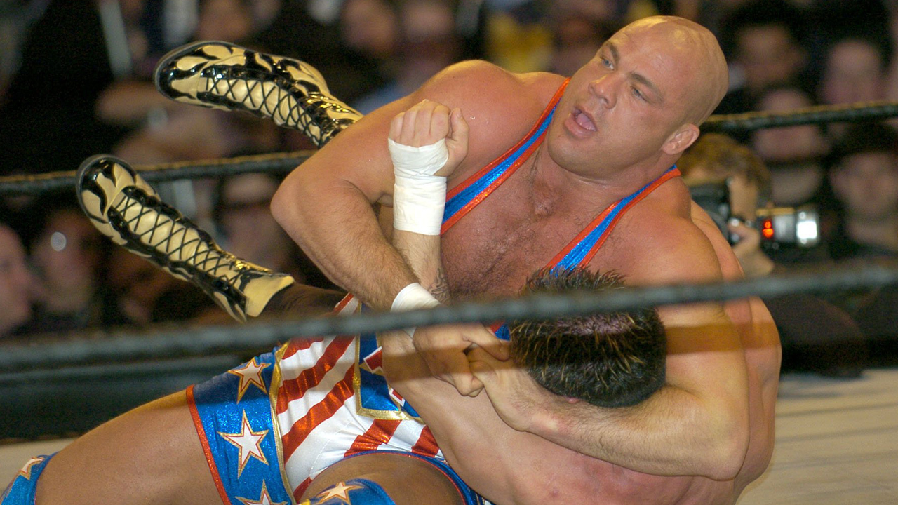 Kurt Angle and Eddie Guerrero