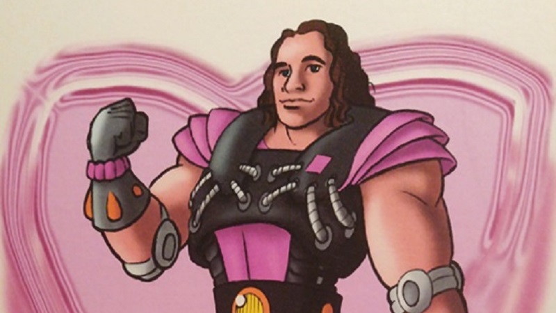 WCW Animated Series Bret Hart