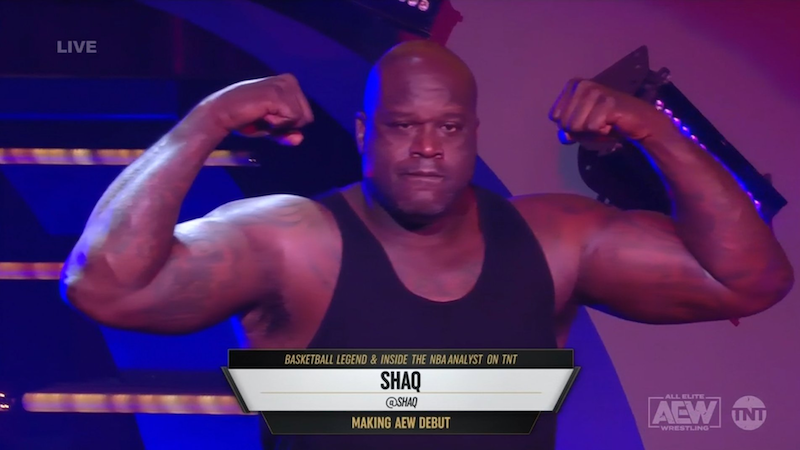 Shaq AEW Shaquille O'Neal