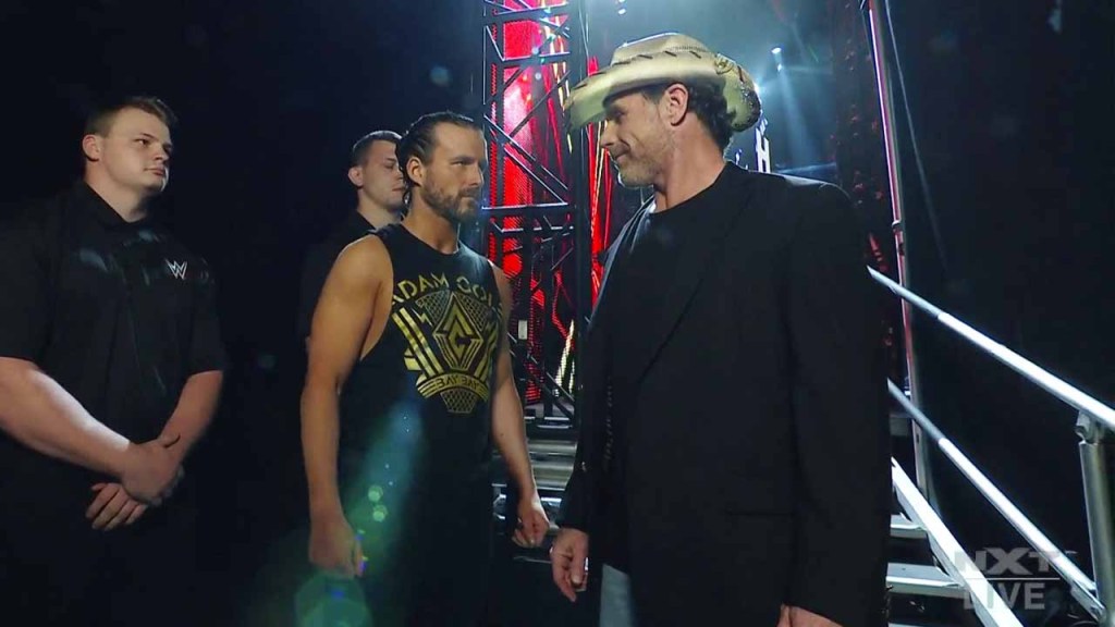 adam cole shawn michaels