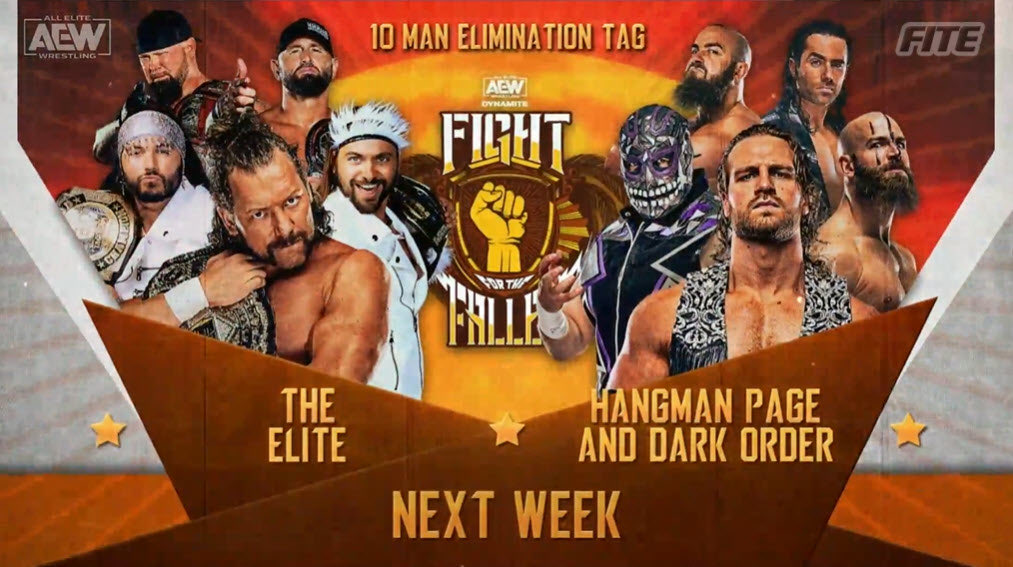 Elite vs. Page Dark Order AEW