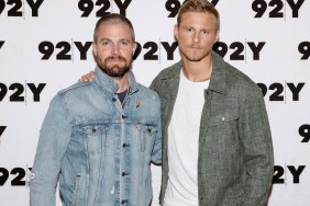 Stephen Amell and Alexander Ludwig