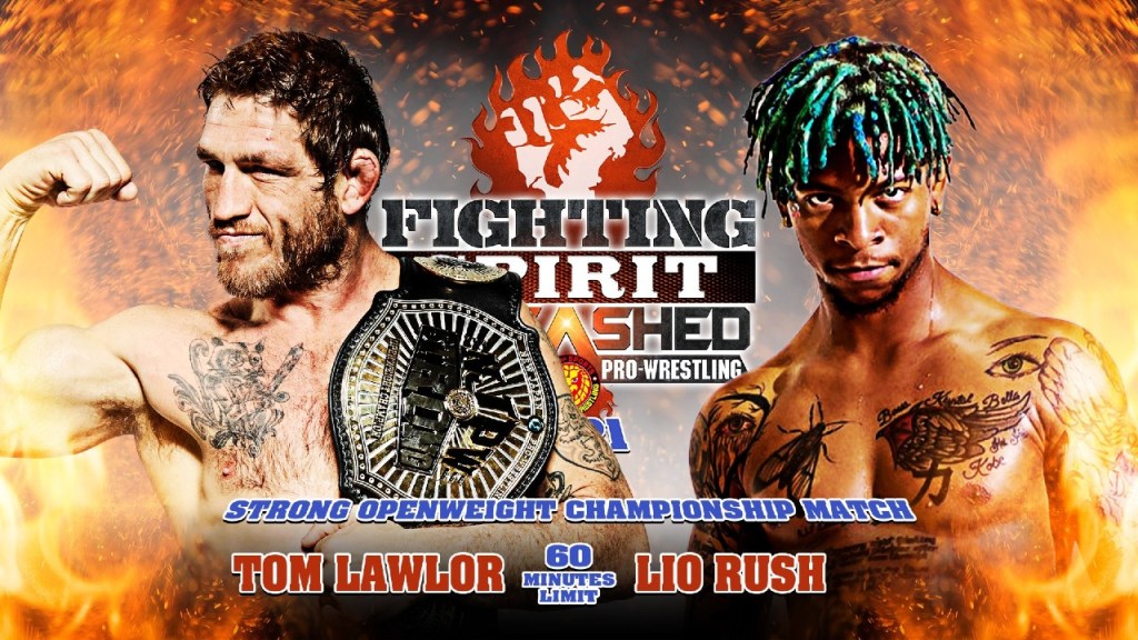 NJPW Lawlor Rush