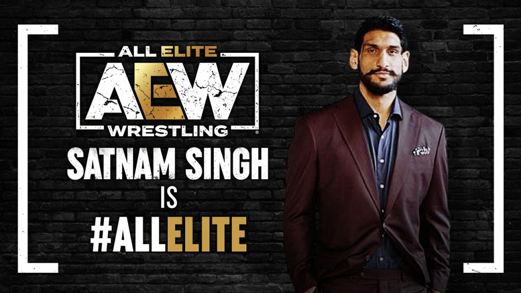 satnam singh aew 1