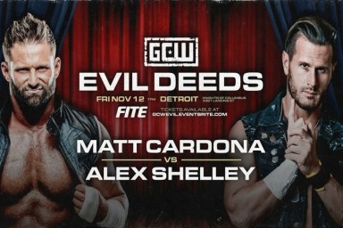 GCW Matt Cardona Alex Shelley