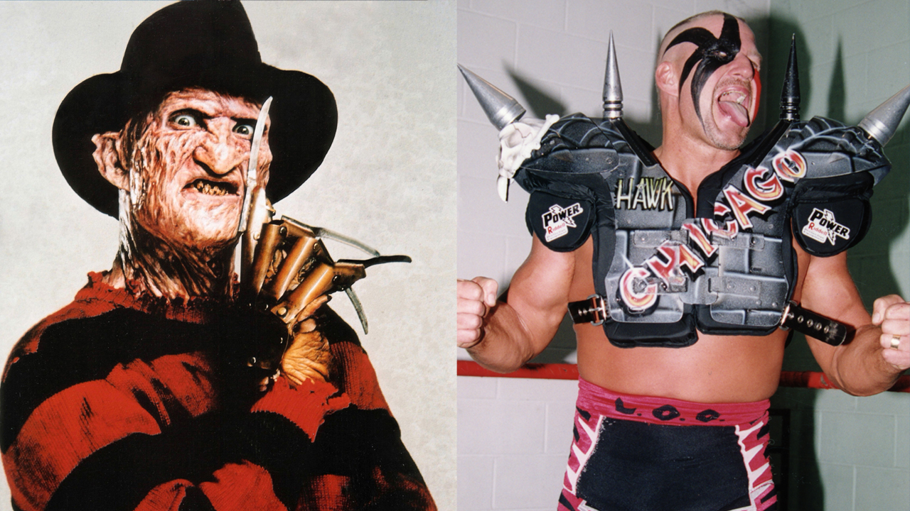 road warrior hawk freddy krueger