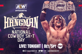 AEW Dynamite Hangman Adam Page