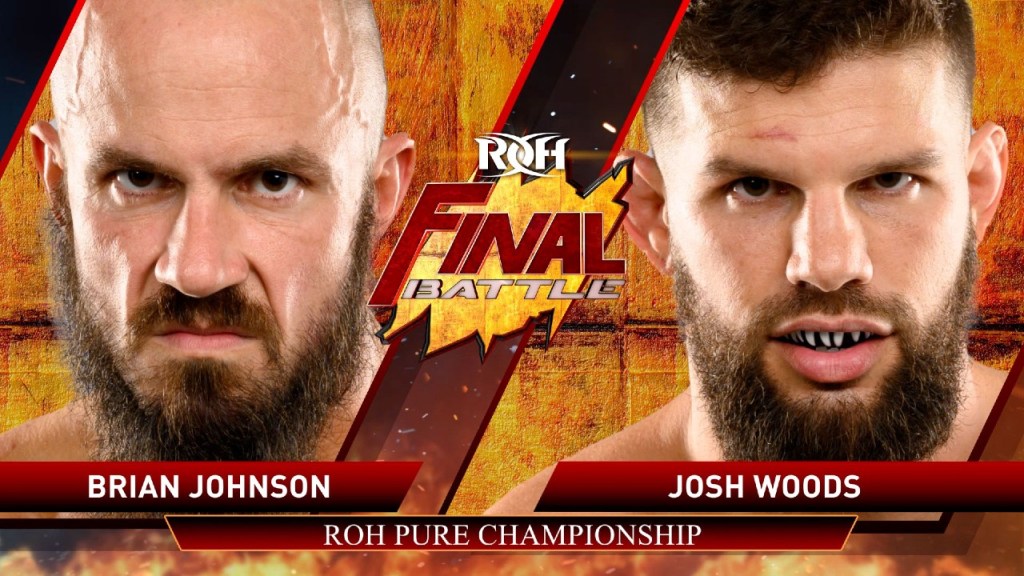 Brian Johnso nJosh Woods ROH Final Battle (1)