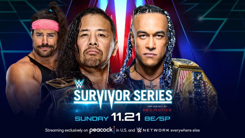 Damian Priest Shinsuke Nakamura WWE Survivor Series