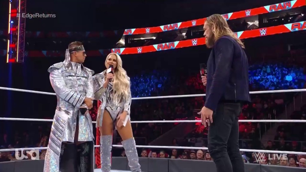 WWE RAW The Miz Maryse Edge