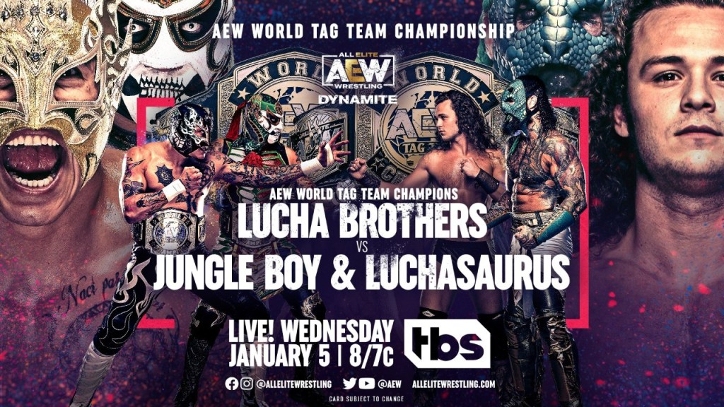 AEW Dynamite Lucha Brothers Jurassic Express