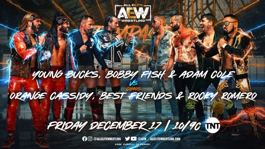 AEW Rampage Adam Cole Young Bucks Chaos