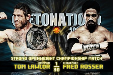 NJPW STRONG Tom Lawlor Fred Rosser