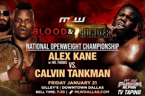 MLW Blood & Thunder Alex Kane Calvin Tankman