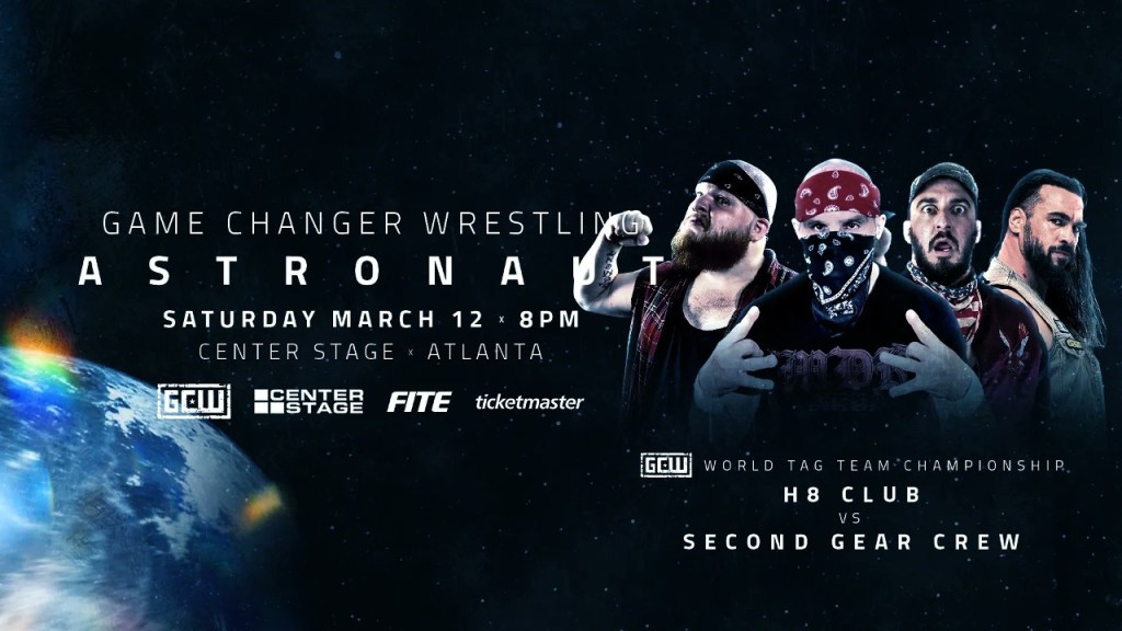 GCW Astronaut H8 Club Second Gear Crew