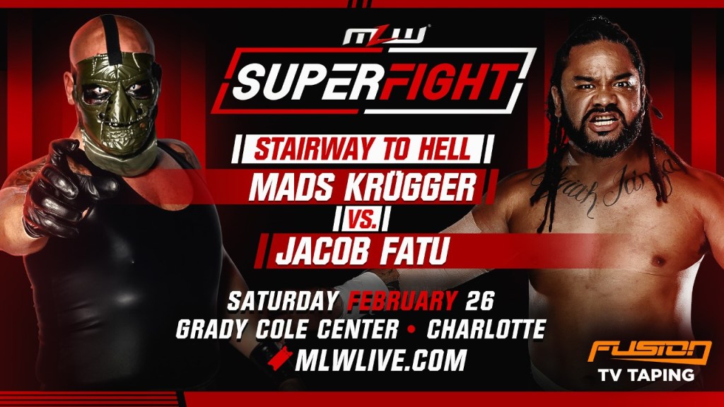 MLW SuperFight Jacob Fatu Mads Krugger