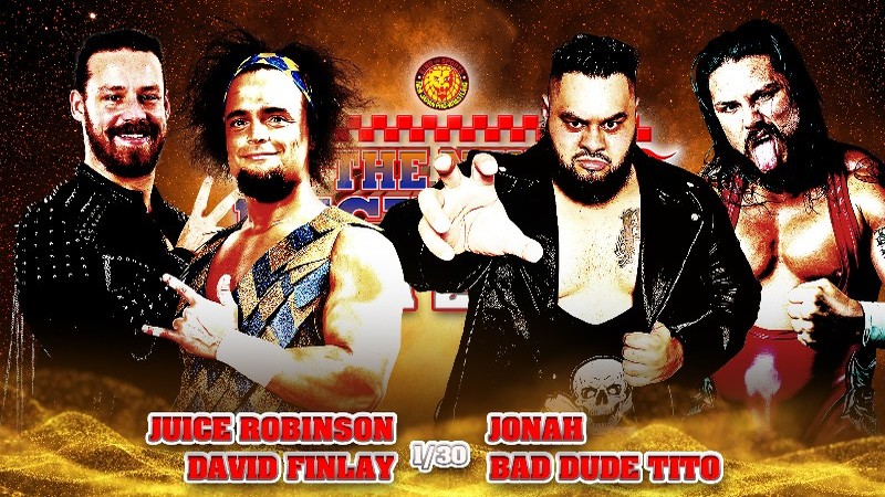 NJPW STRONG FinJuice JONAH Bad Dude Tito