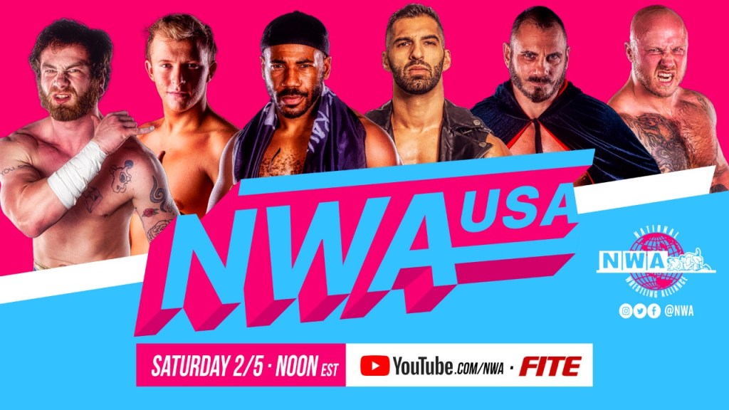 NWA USA Ariya Daivari Austin Aries