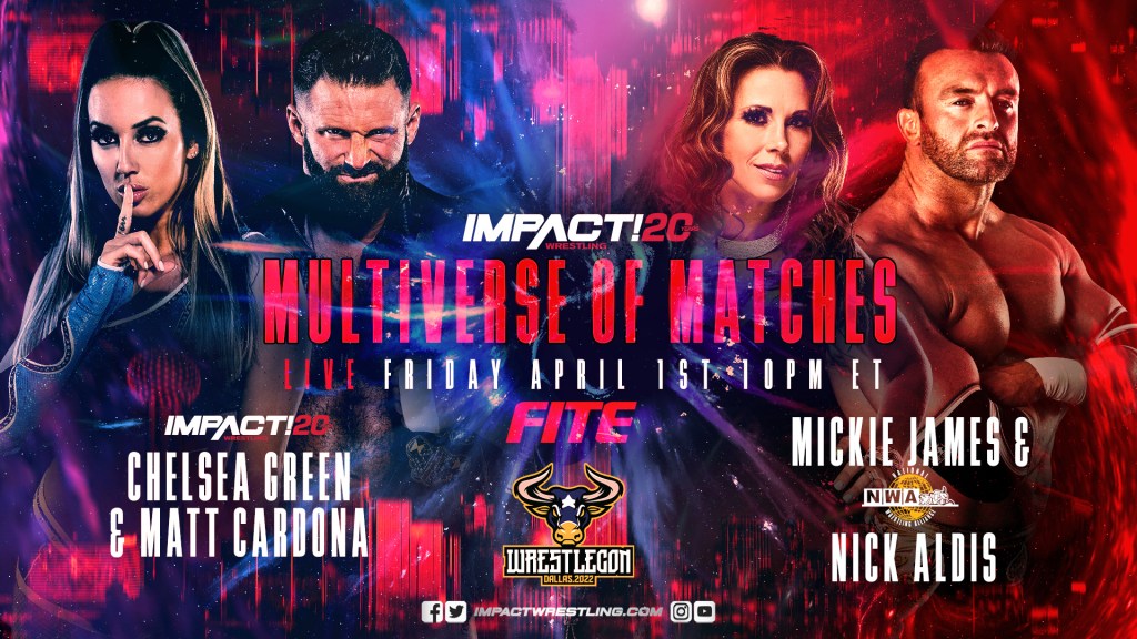 Chelsea Green and Matt Cardona vs. Mickie James and Nick Aldis