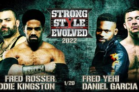 NJPW STRONG Style Evolved Fred Rosser Fred Yehi Eddie Kingston Daniel Garcia