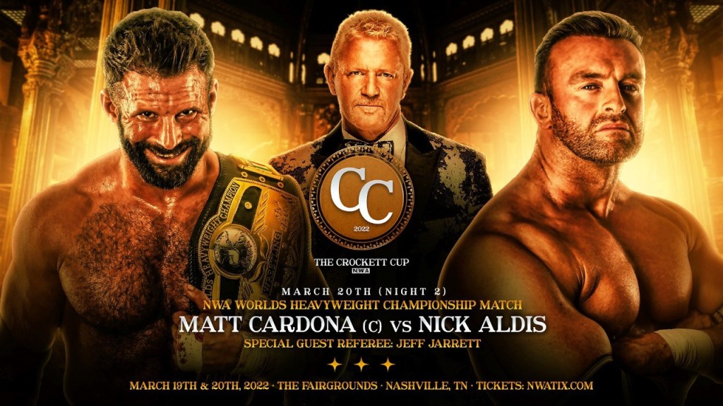 NWA Crockett Cup Matt Cardona Nick Aldis Jeff Jarrett