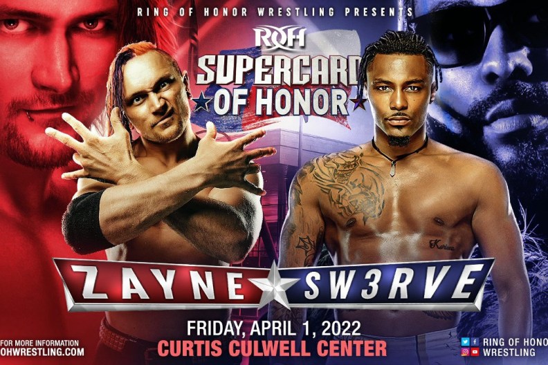 ROH Supercard of Honor Alex Zayne Sw3rve