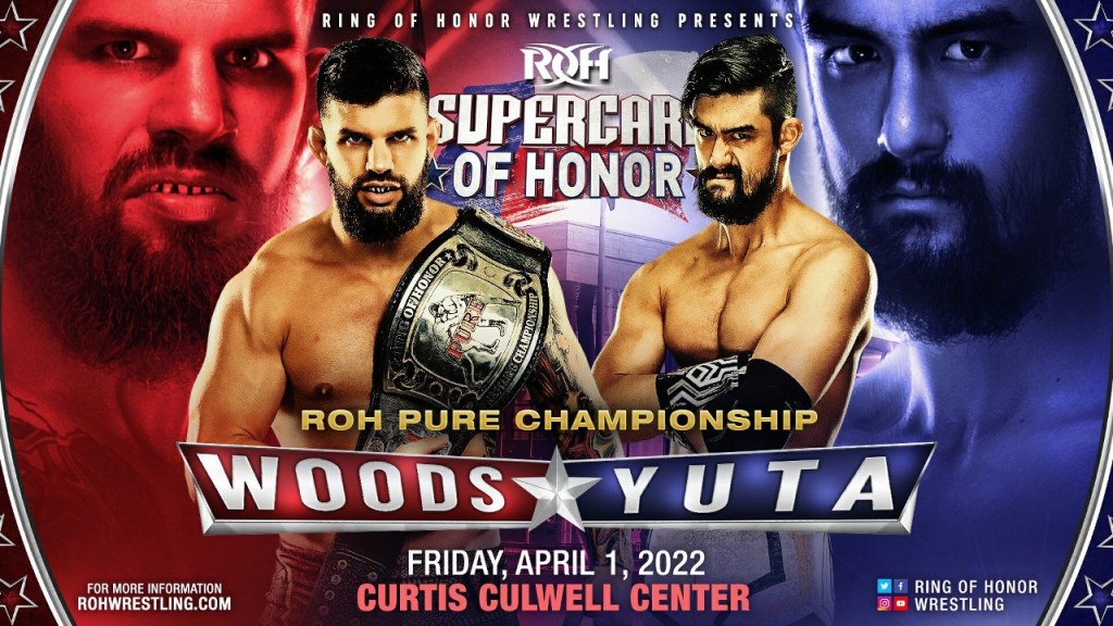 ROH Supercard of Honor Josh Woods Wheeler Yuta