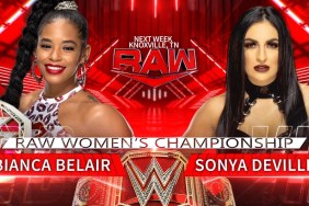 Bianca Belair Sonya Deville WWE RAW