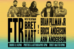 FTR Bret Hart Arn Anderson Brian Pillman Jr Brock Anderson