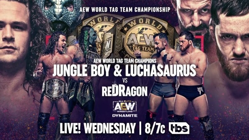 Jungle Boy Luchasaurus reDRagon AEW Dynamite