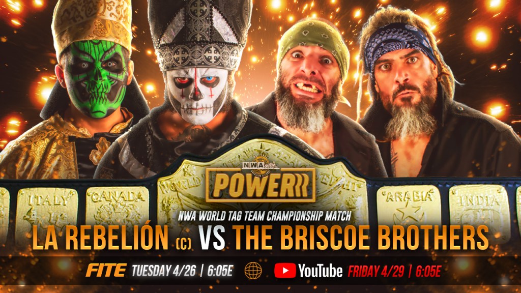 La Rebelion The Briscoes NWA Powerrr