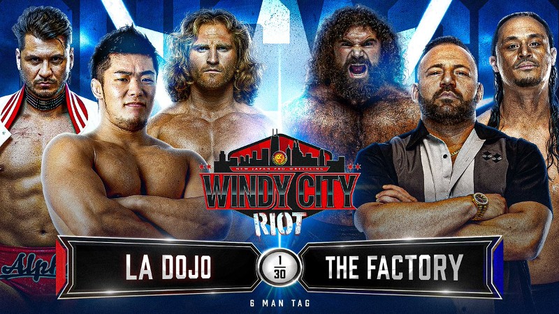 NJPW Windy City Riot LA Dojo The Factory