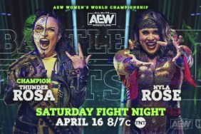 Thunder Rosa Nyla Rose AEW Battle of the Belts