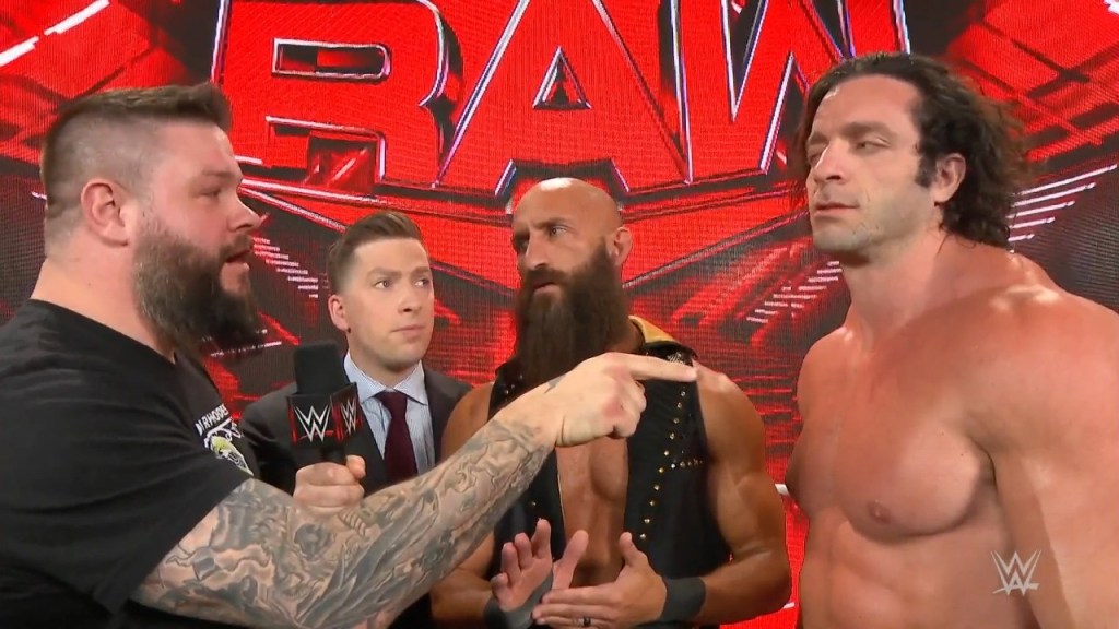 Tommaso Ciampa Ezekiel Kevin Owens WWE RAW