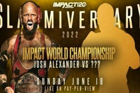 IMPACT Wrestling Slammiversary Josh Alexander