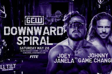 Joey Janela Johnny Game Changer GCW Downward Spiral