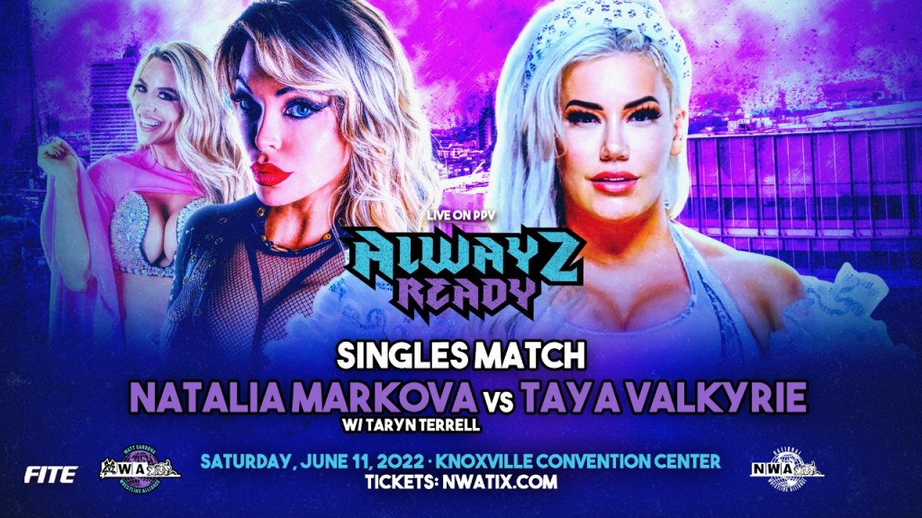 NWA Alwayz Ready Taya Valkyrie Natalia Markova