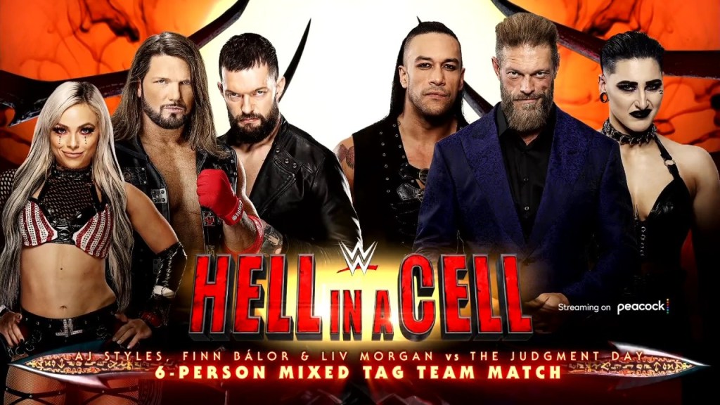 WWE Hell in a Cell Judgment Day AJ Styles Finn Balor Liv Morgan