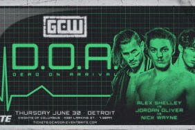 GCW D.O.A. Alex Shelley Jordan Oliver Nick Wayne