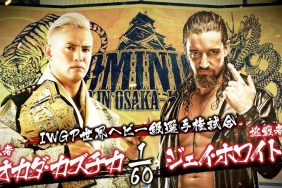 Jay White Kazuchika Okada NJPW Dominion